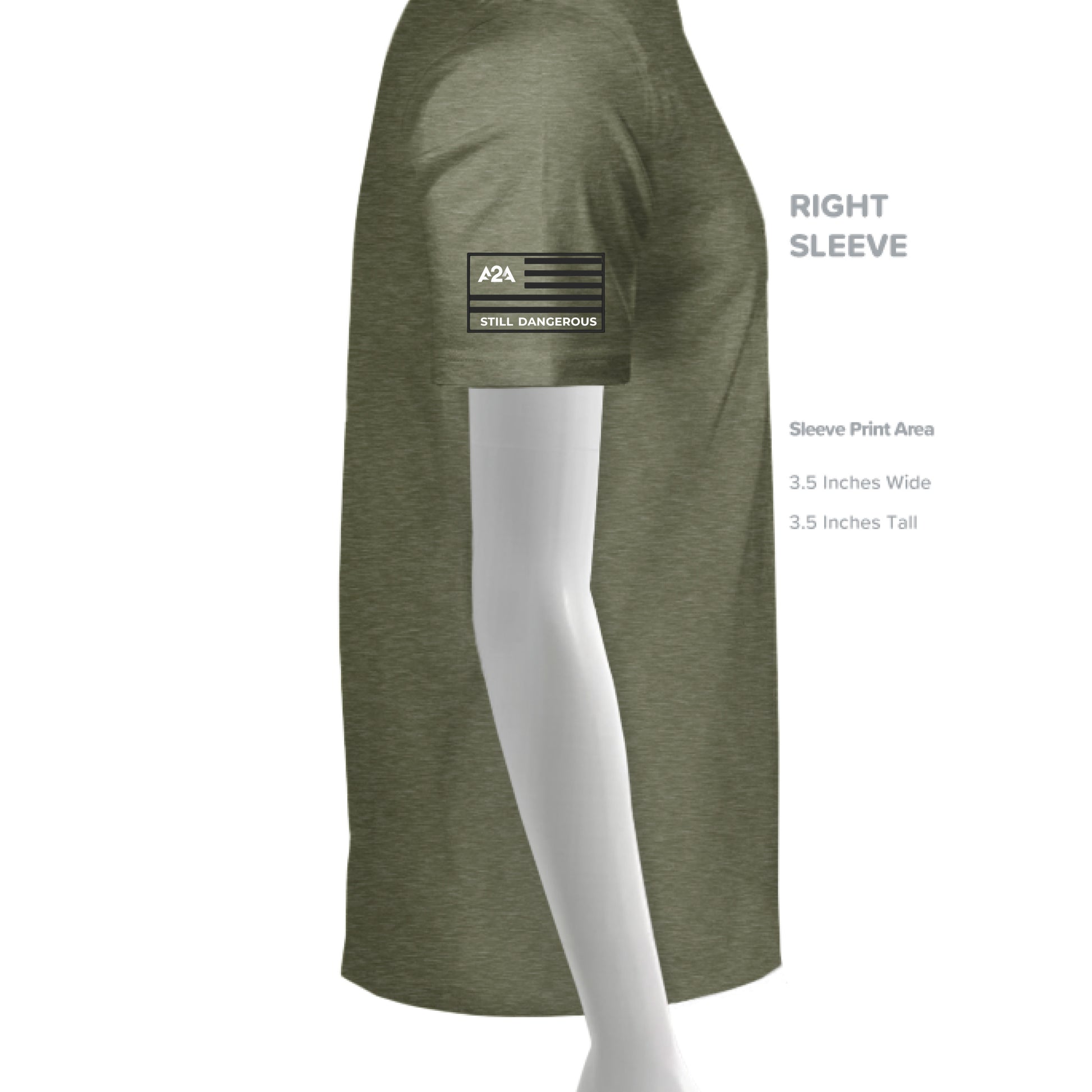 MILITARY GREEN - SLEEVE_RIGHT