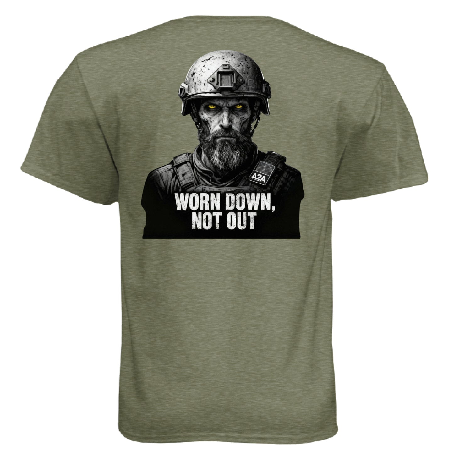 MILITARY GREEN - BACK