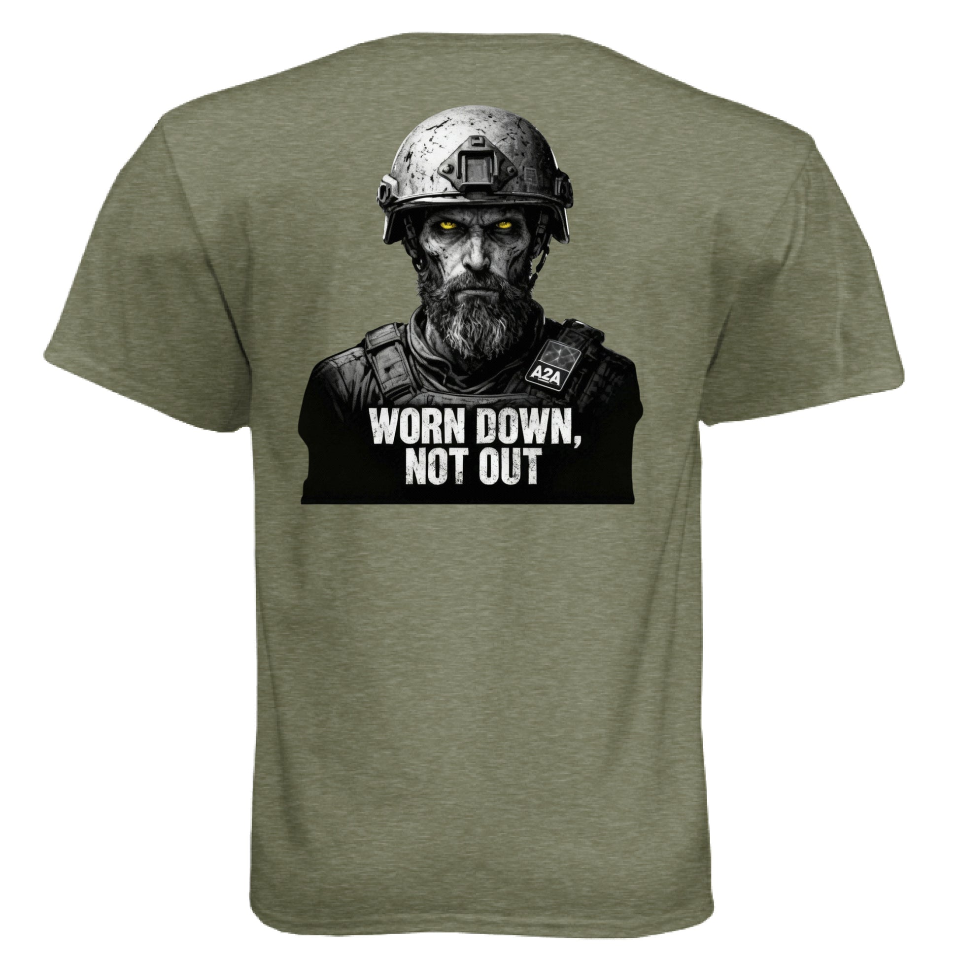 MILITARY GREEN - BACK