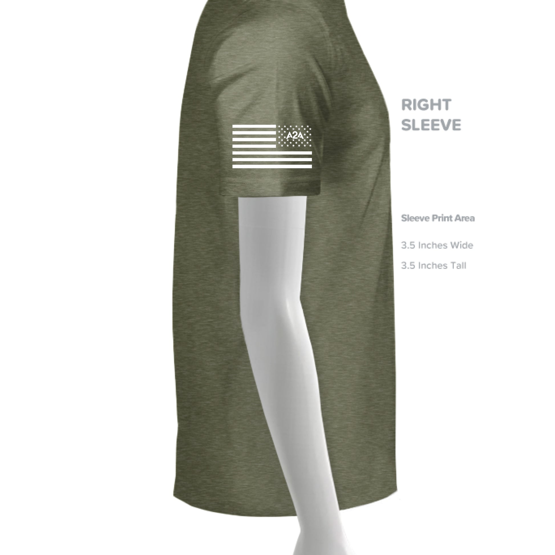 MILITARY GREEN - SLEEVE_RIGHT